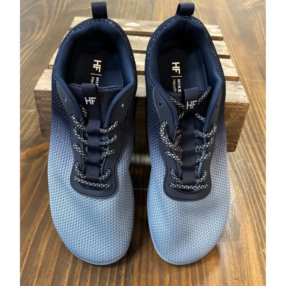 Hike Footwear Healthy‎ Freedom Barefoot Shoes Mens 11 Blue Navy Ombre Sneakers